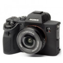 Funda Silicona EASYCOVER para Sony A9II / A7R4 Negro