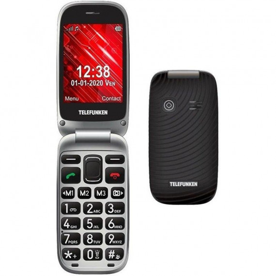 Teléfono Móvil TELEFUNKEN S560 Negro