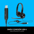LOGITECH Auricular USB Headset H390 USB