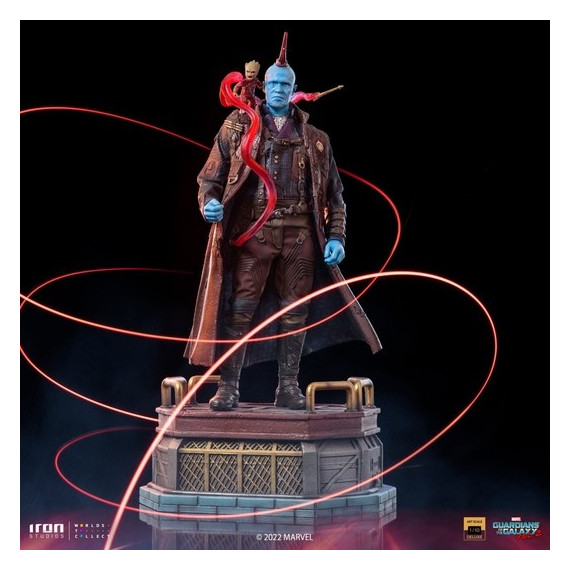 Figura Yondu y Baby Groot Guardianes de la Galaxia Exclusivo Ccxpo 22  IRON STUDIOS