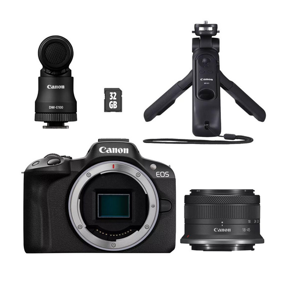CANON Eos R50 + Rf-s 18-45MM F4.5-6.3 Is Stm Creator Kit