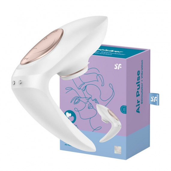 Pro 4 Couples - SATISFYER Suceur clitoridien pour couples