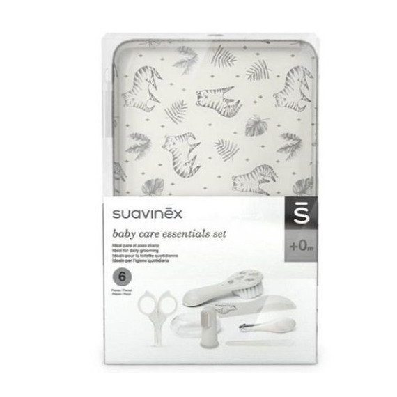SUAVINEX Set Manicura Set 6 Piezas Gris