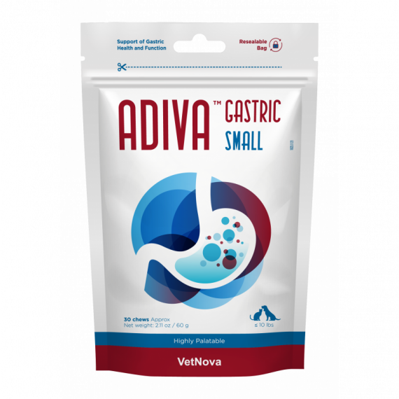 Adiva Gastric Pequeño 30 Comprimidos  VETNOVA