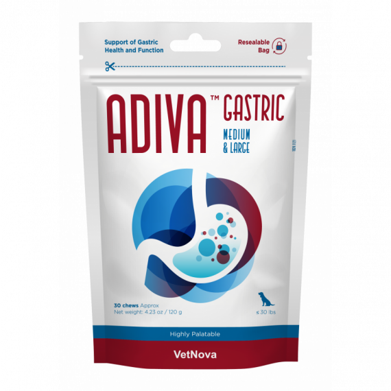 Adiva Gastric Mediano 30 Comprimidos  VETNOVA