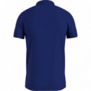 Polo con Tapeta Distintiva y Corte Ajustado de Tommy Jeans  TOMMY HILFIGER