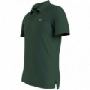Polo con Tapeta Distintiva y Corte Ajustado de Tommy Jeans  TOMMY HILFIGER