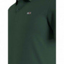 Polo con Tapeta Distintiva y Corte Ajustado de Tommy Jeans  TOMMY HILFIGER