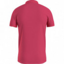 Polo con Tapeta Distintiva y Corte Ajustado de Tommy Jeans  TOMMY HILFIGER