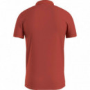 Polo con Tapeta Distintiva y Corte Ajustado de Tommy Jeans  TOMMY HILFIGER