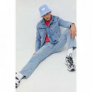 Polo con Tapeta Distintiva y Corte Ajustado de Tommy Jeans  TOMMY HILFIGER