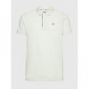 Polo con Tapeta Distintiva y Corte Ajustado de Tommy Jeans  TOMMY HILFIGER