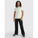 Polo con Tapeta Distintiva y Corte Ajustado de Tommy Jeans  TOMMY HILFIGER