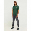 Polo con Tapeta Distintiva y Corte Ajustado de Tommy Jeans  TOMMY HILFIGER