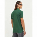 Polo con Tapeta Distintiva y Corte Ajustado de Tommy Jeans  TOMMY HILFIGER