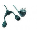 GEMBIRD Cable Corriente Divisor y 2M