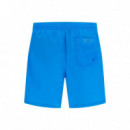 Short de Baño con Logo Pequeño de GUESS