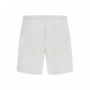 Short de Baño con Logo Pequeño de GUESS