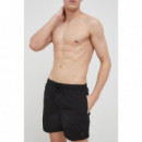 Short de Baño con Logo Pequeño de GUESS