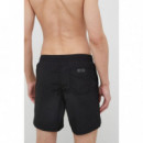 Short de Baño con Logo Pequeño de GUESS