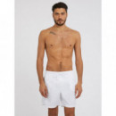 Short de Baño con Logo Pequeño de GUESS