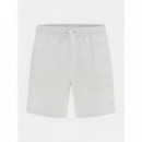 Short de Baño con Logo Pequeño de GUESS
