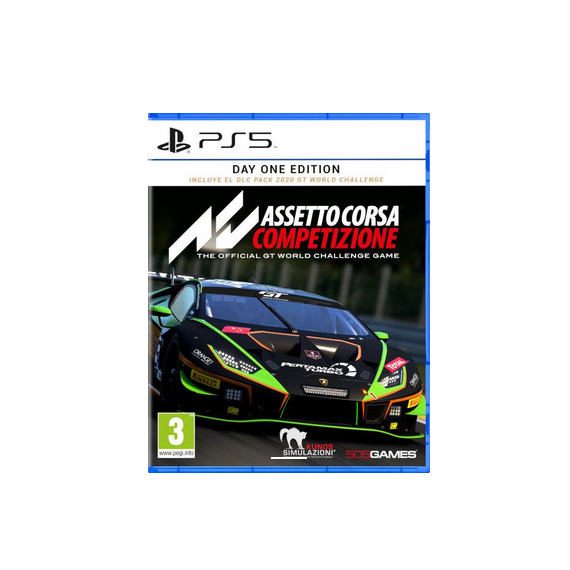 PS5 Assetto Corsa Competizione - Day One Edition (dlc Pack 2020 Gt World Challenge)  SONY PS5