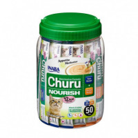 CHURU Gato Snack Dieta Nourish Atun y Pollo 14 Gr