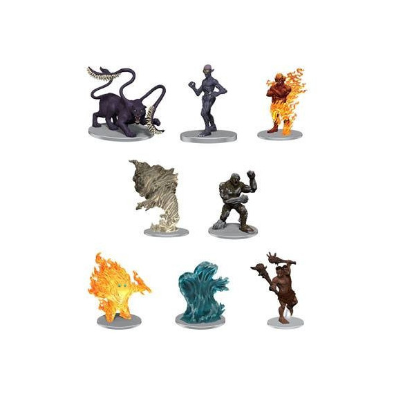 Pack de 8 Miniaturas Dungeons & Dragons Classic Collection: Monsters D-F