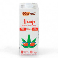 ECOMIL LECHE DE CAÑAMO SIN AZUCAR 1 L