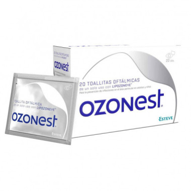 Ozonest 20 Toallitas Oftalmicas  ESTEVE PHARMACEUTICALS SA