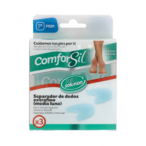 Comforgel Separadedos Media Luna Extrafino 3U  PRIM