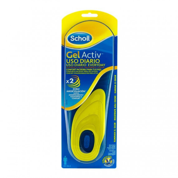 SCHOLL Gelactiv Uso Diario Hombre 1 Par