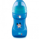 MAM Vaso con Tapon Deportivo Azul Cup 330 Ml +12