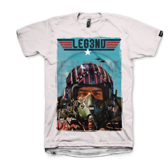 Camiseta LEG3ND Maverick Blanco