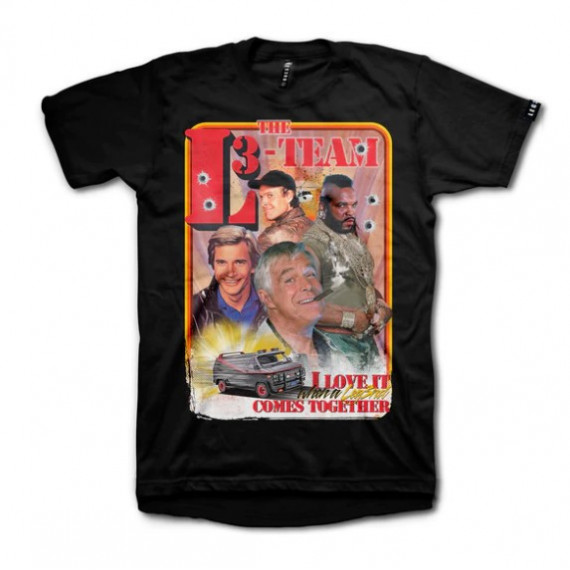 Camiseta LEG3ND Team Negro