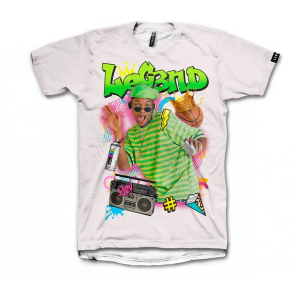 Camiseta LEG3ND Bel Air Blanco