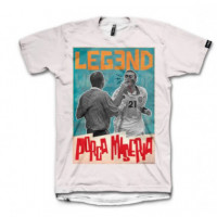 Camiseta LEG3ND Lucho Blanco