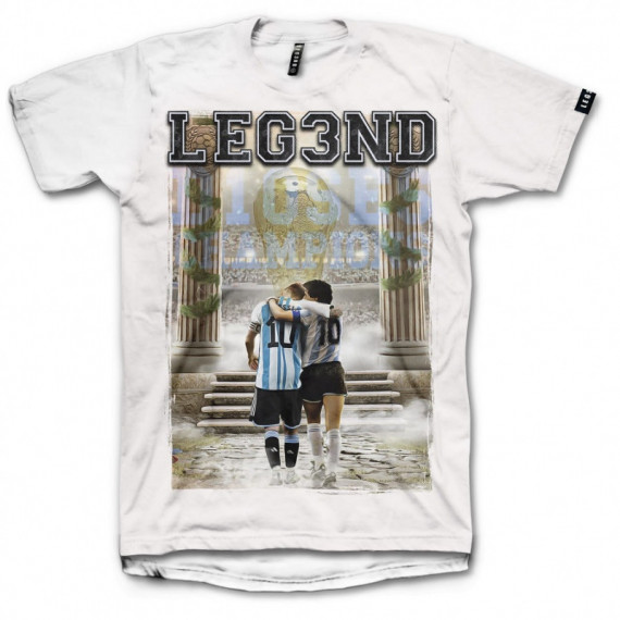 Camiseta LEG3ND Goat Blanco