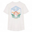 Camiseta ARICA Volcano Blanco