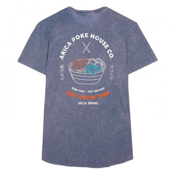 Camiseta ARICA Poke House Azul
