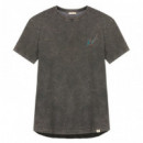 Camiseta ARICA Night Dive Gris Vintage
