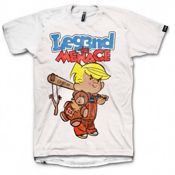 Camiseta LEG3ND Travieso  Blanco