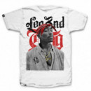 Camiseta LEG3ND Tupac Blanco