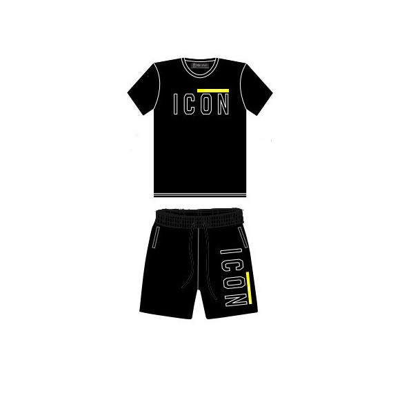 Conjunto OVDS Icon Line Negro