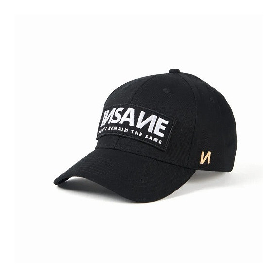 Gorra INSANE Baseball Parche Unica Negro