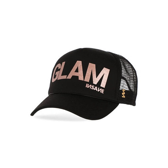 Gorra INSANE Trucker Glam Unica Negro
