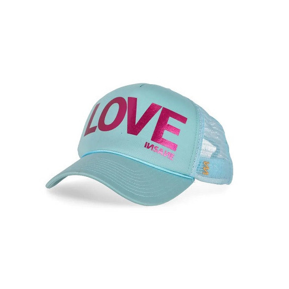 Gorra INSANE Trucker Love Unica Azul