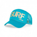 Gorra INSANE Trucker Surf Unica Azul Turquesa
