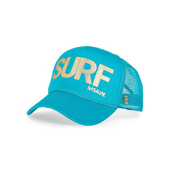 Gorra INSANE Trucker Surf Unica Azul Turquesa